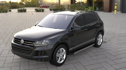 Volkswagen Touareg 2010–2018 Sānu pakāpieni Duru (2 gab., alumīnijs) foto 3