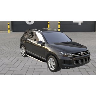 Sānu pakāpieni Tayga Grey (2 gab., alumīnijs) foto 2