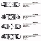 Mercedes CLS C219 2004–2010 Priekšējā radiatora reste (2005-2008, Diamond Silver) foto 3