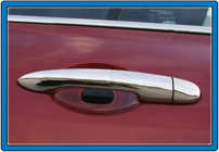 Renault Clio III 2005–2012 Durvju rokturu uzlikas (nerūsējošais tērauds) foto 2