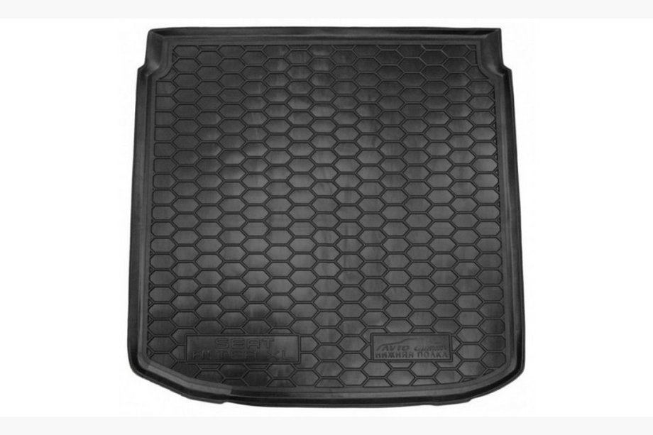 Seat Altea 2004–2015 Bagāžnieka vanna XL – apakšējais plaukts (Autogumm, plastmasa) Image