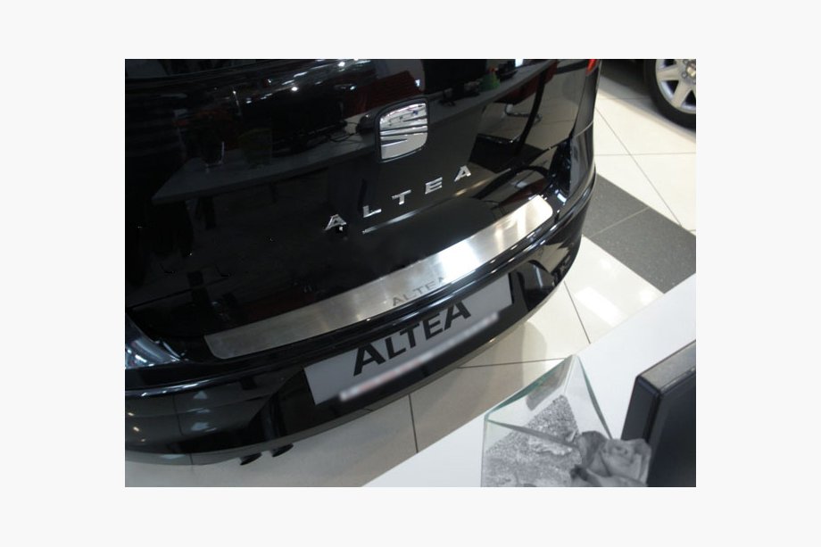 Seat Altea 2004–2015 Aizmugurējā bufera uzlika Натанико (standarts, nerūsējošais tērauds) Image