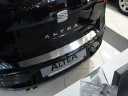 Seat Altea 2004–2015 Aizmugurējā bufera uzlika Натанико (standarts, nerūsējošais tērauds) foto 1