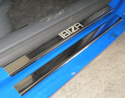 Seat Ibiza 2002–2009 Durvju sliekšņu uzlikas Nataniko (8 gab., nerūsējošais tērauds) Premium - 3M līmlente, 0,8 mm foto 1