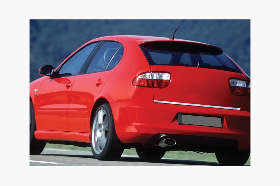 Seat Leon 2005–2012 Bagāžnieka malas uzlika (nerūsējošais tērauds) Image