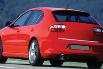Seat Leon 2005–2012 Bagāžnieka malas uzlika (nerūsējošais tērauds) foto 1