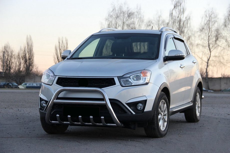 SsangYong Korando 2010–2019 Bullbar WT003 (nerūsējošais tērauds) Image
