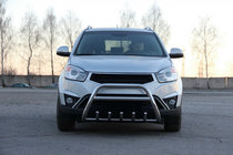 SsangYong Korando 2010–2019 Bullbar WT003 (nerūsējošais tērauds) foto 2