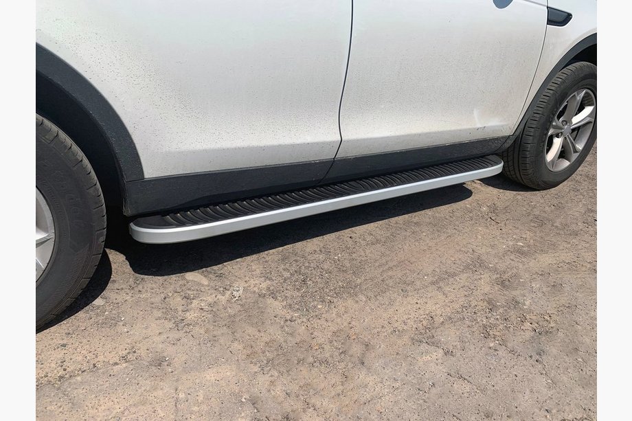 Land Rover Discovery Sport 2014– Sānu sliekšņi Tayga Grey (2 gab., alumīnijs) 2014-2019 Image