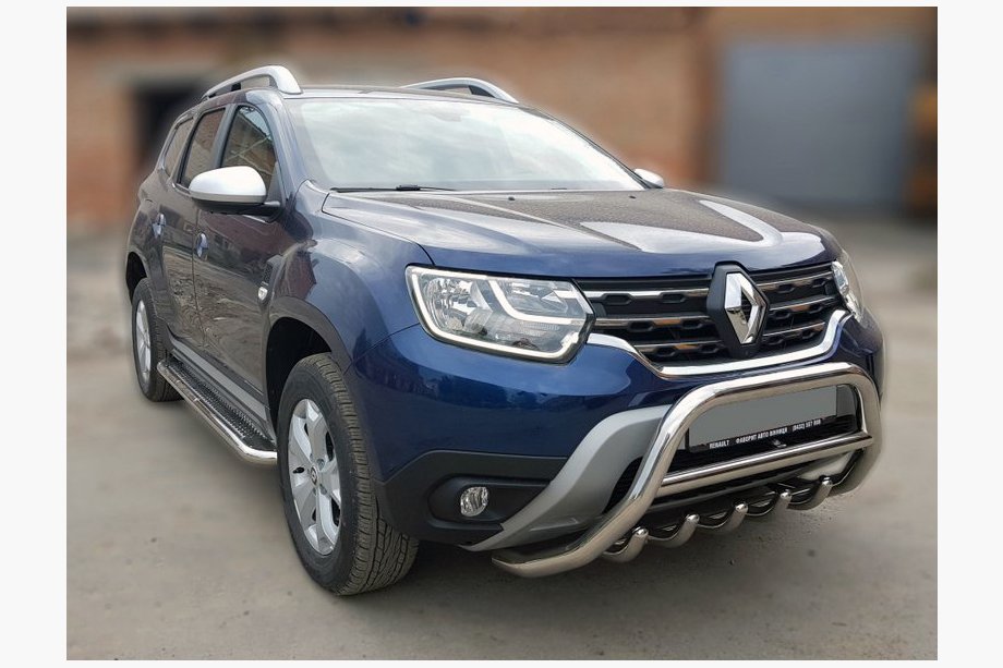 Renault Duster 2018–2024 Kenguru stienis bez uzraksta WT003 (nerūsējošais tērauds) Image