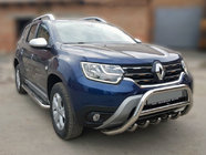 Renault Duster 2018–2024 Kenguru stienis bez uzraksta WT003 (nerūsējošais tērauds) foto 1