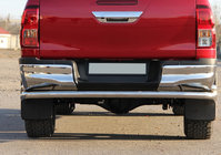 Toyota Hilux 2015– Aizmugurējais aizsargstienis AK005-2 (nerūsējošais tērauds) foto 2