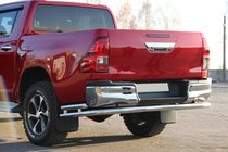 Toyota Hilux 2015– Aizmugurējais aizsargstienis AK005-2 (nerūsējošais tērauds) foto 5