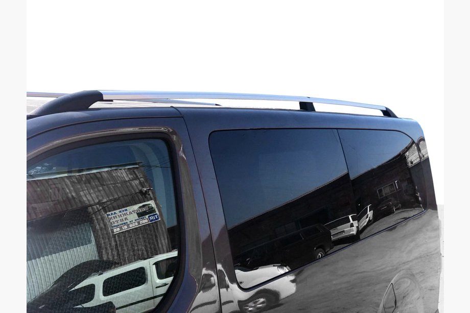 Peugeot Traveller 2017– Hromēti jumta reliņi Image
