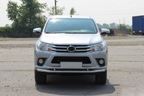 Toyota Hilux 2015– Priekšējais aizsargstienis ST018 (nerūsējošais tērauds) foto 5