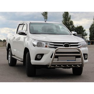 Priekšējais kengurins WT010 (nerūsējošais tērauds) Toyota Hilux 2015– foto 1