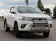 Toyota Hilux 2015– Priekšējais kengurins WT010 (nerūsējošais tērauds) foto 1