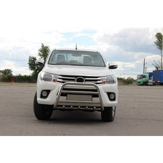 Priekšējais kengurins WT010 (nerūsējošais tērauds) Toyota Hilux 2015– foto 3