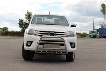 Toyota Hilux 2015– Priekšējais kengurins WT010 (nerūsējošais tērauds) foto 3