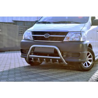 Priekšējais bullbar WT003 (nerūsējošais tērauds) Toyota HiAce foto 4
