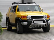 Toyota FJ Cruiser 2006–2022 Priekšējais bullbar WT003 (nerūsējošais tērauds) foto 3