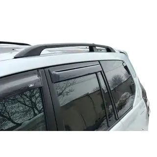 Melni turku jumta reliņi Toyota Land Cruiser Prado 120 2002–2009 foto 1