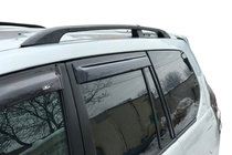 Toyota Land Cruiser Prado 120 2002–2009 Melni turku jumta reliņi Plastmasas stiprinājuma kājas foto 1