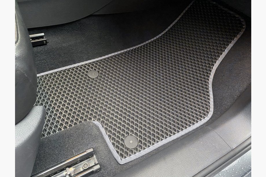 Volkswagen Sharan 2010–2023 Poliuretāna auto paklājiņi (3 rindas, EVA, melni) Image