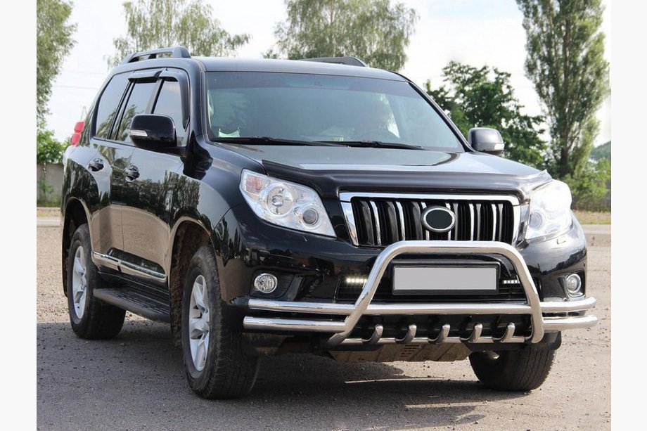 Toyota Land Cruiser Prado 150 2009–2023 Bullbar WT003-2-Plus (nerūsējošais tērauds) Image