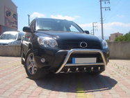Toyota Rav 4 2006–2013 Priekšējais bullbar WT003 (nerūsējošais tērauds) foto 4