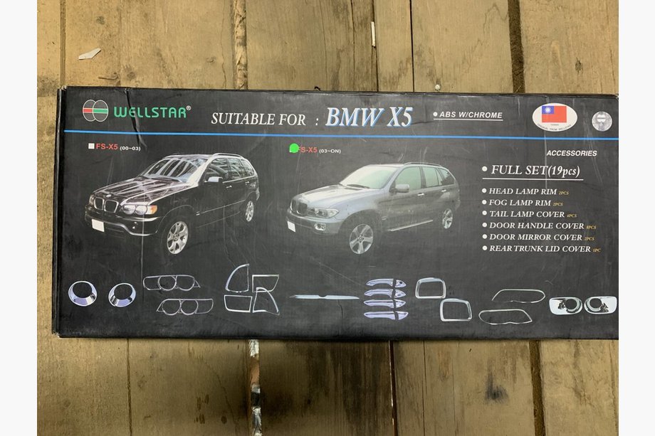 BMW X5 E53 1999–2006 AKCIJA! Hroma uzliku komplekts (2003-2006) Image