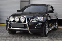 Volvo XC60 2009–2017 Priekšējais bullbārs WT018 (nerūsējošais tērauds) foto 1
