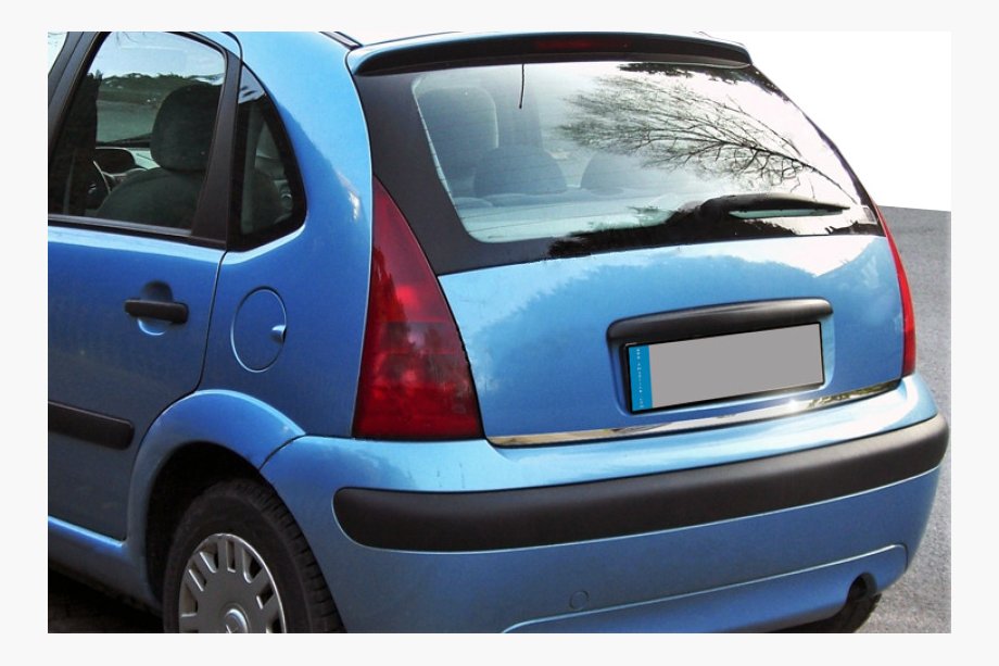 Citroen C-3 2002–2009 Bagāžnieka apakšējās malas uzlika (nerūsējošais tērauds) Image