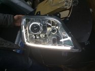 Mercedes Sprinter W901/902/903/904/905 1995–2006 Priekšējie lukturi ar 1 lēcu ↗ LED (2 gab., Taivāna) foto 2