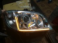 Mercedes Sprinter W901/902/903/904/905 1995–2006 Priekšējie lukturi ar 1 lēcu ↗ LED (2 gab., Taivāna) foto 3