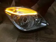 Mercedes Sprinter W906 2006–2018 Priekšējie lukturi ar projektora lēcām ↗ LED (2 gab., Taivāna) foto 5