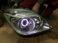 Mercedes Sprinter W906 2006–2018 Priekšējie lukturi ar projektora lēcām ↗ LED (2 gab., Taivāna) foto 6