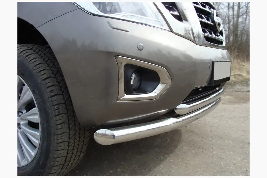 Ford Galaxy 1995–2006 Priekšējais dubultais aizsargstienis ST014 (nerūsējošais tērauds) Image
