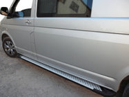 Volkswagen T5 Multivan 2003–2010 Sānu pakāpieni X5 tipa (2 gab., alumīnijs) foto 1