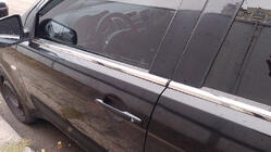 Mitsubishi Lancer X 2008– Ārējās logu apmales (4 gab., nerūsējošais tērauds) Carmos - turku teras foto 1