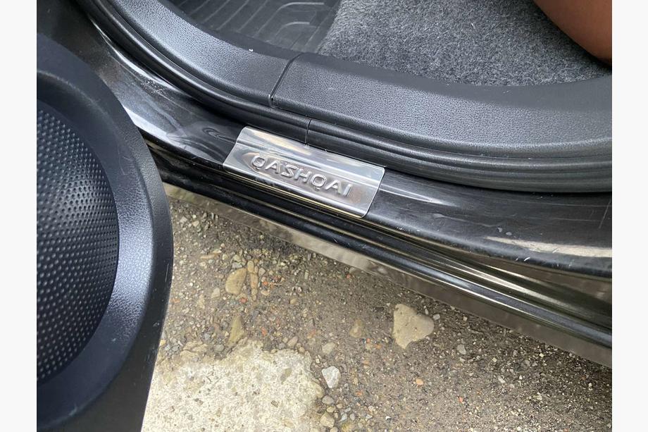 Nissan Qashqai 2007–2010 Sliekšņu uzlikas (Omsa, 4 gab., nerūsējošais tērauds) Foto 10