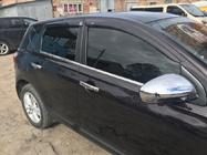 Nissan Qashqai 2007–2010 Ārējās logu apmales (4 gab., nerūsējošais tērauds) Standarta bāze, Carmos – turku tērauds foto 5