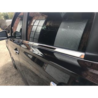 Ārējās logu apmales (4 gab., nerūsējošais tērauds) Nissan Qashqai 2007–2010 foto 3