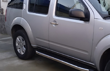 Nissan Pathfinder R51 2005–2014 Durvju rokturu uzlikas (2 gab., nerūsējošais tērauds) Bez čipa, OmsaLine – itāļu nerūsējošais tērauds foto 4