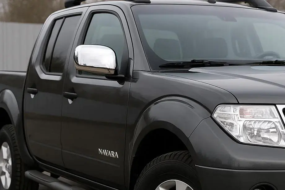 Nissan Navara 2006–2015 Spoguļu uzlikas (2 gab., nerūsējošais tērauds) Image