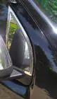 Nissan Navara 2006–2015 Uzlikas logu vēja deflektoriem (2 gab., nerūs. tērauds) foto 5