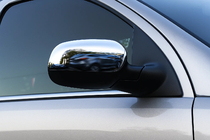 Opel Corsa C 2000–2006 Spoguļu uzlikas (2 gab., nerūsējošais tērauds) foto 2
