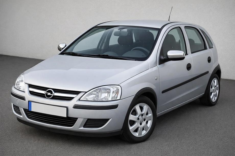 Opel Corsa C 2000–2006 Spoguļu uzlikas (2 gab., nerūsējošais tērauds) Image