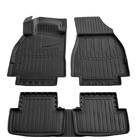 Renault Megane II 2004–2009 Stingray 3D salona paklājiņi (5 gab., poliuretāns) foto 1