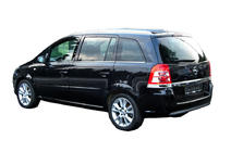 Opel Zafira B 2005–2011 Ārējās logu apdares līstes (8 gab., nerūsējošais tērauds) OmsaLine – itāļu nerūsējošais tērauds foto 1